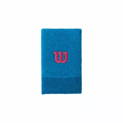 Wilson EXTRA WIDE W WRISTBAND, teniški znojnik, modra