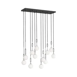 Open Design OR85440 - Luster na sajli ERO 12xG9/8W/230V sjajni hrom