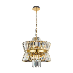 Luster na lancu AURELIA 12xE14/40W/230V zlatna