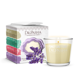 Dr.Pasha aromaterapijska svijeća SWEET LAVENDER 135 ml.