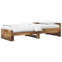 vidaXL Okvir postelje z naslonjalom Star les 80 x 200 cm
