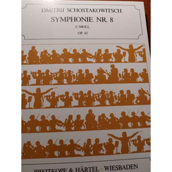 SCHOSTAKOVICH:SYMPHONY NO.8 STUDY SCORE