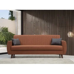 Atelier del Sofa Trosed na razvlačenje Alkon 214x86x77cm Bronzani