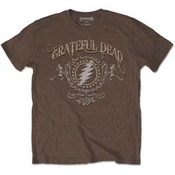 The Grateful Dead Bolt Brown L Majica