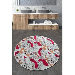 Lessentiel Maison Prostirka za kupatilo 200cm Šarena