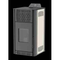 MARELI Kamin na pelet PS 12 air (12kW) krem