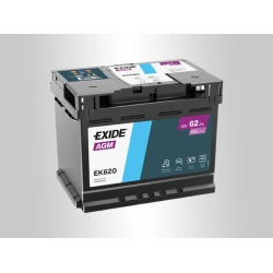 Exide Akumulator AGM, 12V, 62Ah