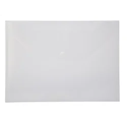 Mapa kuverta z gumbom a4 office prozorna 3460000-01