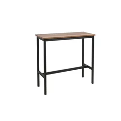 HANAH HOME Bar Table Mola 100 Barok Black