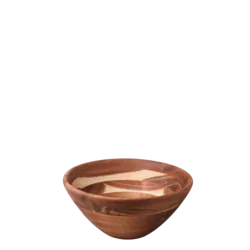 Agatna srednja skleda za solato o 25,4 cm - FLOW Wooden - 593712