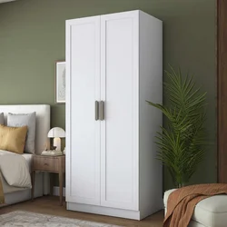 Hanah Home BA297 ormar 90 × 210 × 57,5 cm, bela