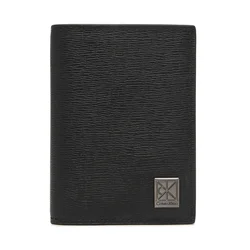 Denarnica Calvin Klein Emblem Hw N/S Billfold W/ Coin LV04D1281G Črna