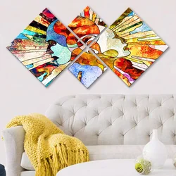 Wallity Slika 4MDF1021939786, 60x115 cm, 4 dela