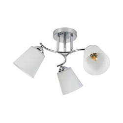 Plafonski luster PAFOS 3xE27/15W/230V sjajni hrom