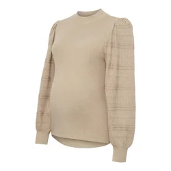 Vero Moda Maternity Pulover VMMNEWLIMONE bež