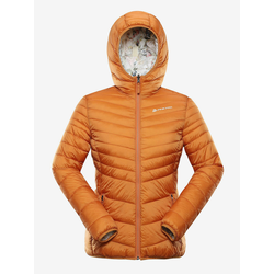 Womens double-sided jacket hi-therm ALPINE PRO EROMA golden oak variant PC