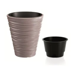 Cvetlični lonec Sand N., rjava 30