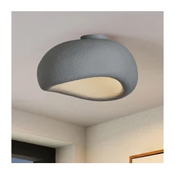 BRILAGI - Plafonska svetiljka WABI SABI 1xE27/60W/230V prečnik 50 cm siva