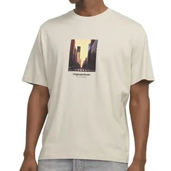 Jack&Jones Muška majica Picture Tee Ss Crew Neck Sn, Krem