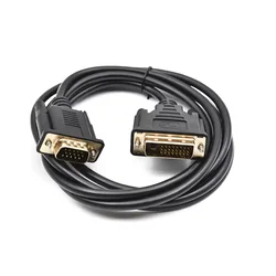 KETTZ Kabl DVI-D M 24+1, VGA F KT-D2VG-1.8M, Crni