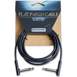 RockBoard Flat Patch Cable Black 140 cm