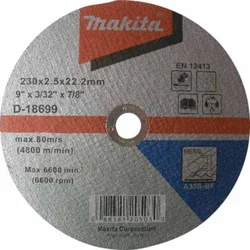 Brusni disk sa presovanim centrom Makita D-18699