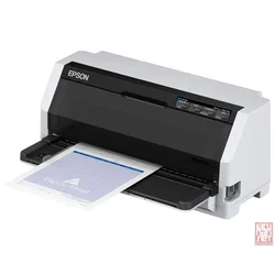 EPSON LQ-690II, A4, Dot matrix printer, 24 pins, print speed of 487 cps (10cpi), 106 column capacity, 20.000 hours (MTBF), USB/Bidirectional parallel