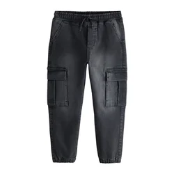 Next Kavbojke črn denim