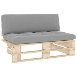 Srednja vrtna sofa od paleta od impregnirane borovine