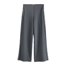 B by Ted Baker Hlače temno siva