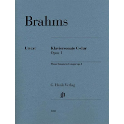 BRAHMS:PIANO SONATA C-DUR OP.1