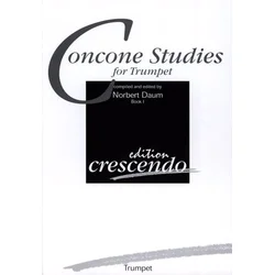 CONCONE/DAUM:STUDIES FOR TRUMPET VOL.1