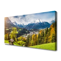 tulup.si Slika na platnu Alpe landscape 140x70 cm