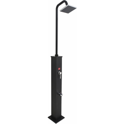 Steinbach 00-49010 Speedshower zonnedouche, PVC-tank 20 l inhoud, 217 cm hoogte, zwart, 049010