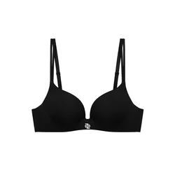 GOD SAVE QUEENS Nedrček Second Skin Teardrop Push-Up Bra črna
