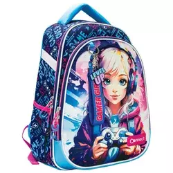 CONNECT Ranac đački anatomski lagan XT Gamer Girl  60565