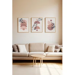 Wallity Slika 3Dartsoho95, 3 dela, 33 x 48 cm