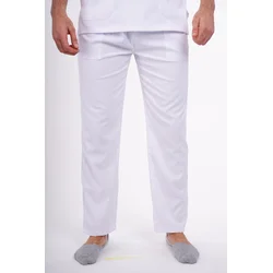 Pureboks Muška medicinske uniforme, Bela