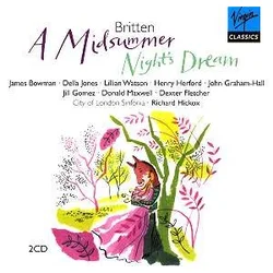 posneti mediji HICKOX RICHARD - BRITTEN:MIDSUMMER NIGHTS DREAM - 2CD, (21008812)