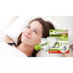 ALPINE čepki za ušesa Sleepsoft Earplugs (za spanje), par