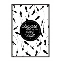shumee PLAKAT ZA SLIKE V OKVIRJU 43x33 cm Ples P702