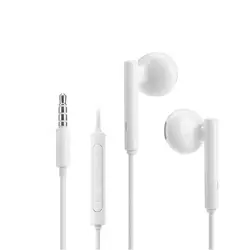 Huawei slušalice AM115, 3,5 utor s gumbom za podešavanje glasnoće, bijele