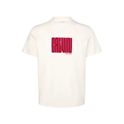 Calvin Klein Majica rdeča/bela