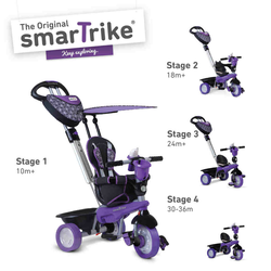 Smart Trike tricikel Dream 4 v 1 - Purple Black
