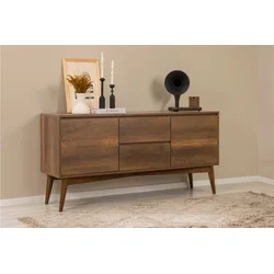 Hanah Home Konzola Vina, 170x82,5x45 cm, Orah
