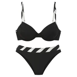 FRENCH CONNECTION Bikini črna/bela