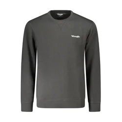 WRANGLER MEN'S BLACK ZIP-UP SWEATSHIRT