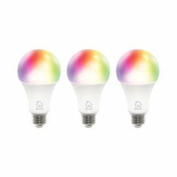 Smart led žarulja DELTACO SH-LE27RGB-3P, set 3 komada, RGB, 9W, bijela