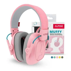 Glušniki za otroke Muffy Pink Alpine