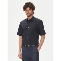 BOSS Srajca H-Joe 50539774 Mornarsko modra Regular Fit